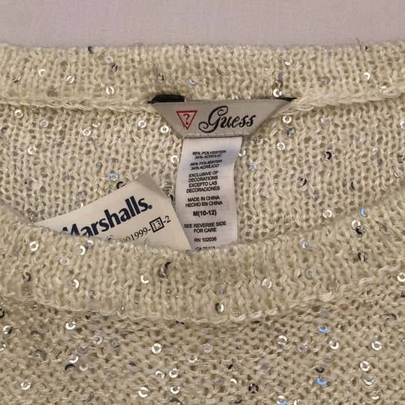 Guess sparkly girls sweater 10-12 - Picture 7 of 8